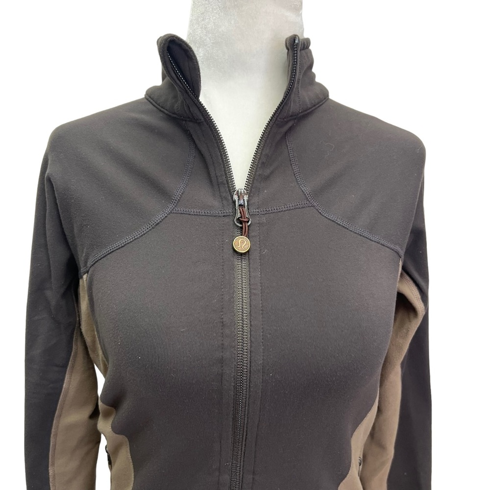 Lululemon Forme Jacket Beige/Tan Size 8 - Picture 6 of 12